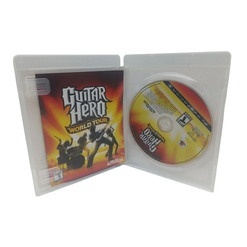 Guitar Hero World Tour (Sony Playstation 3 PS3) Complete CIB - Tested